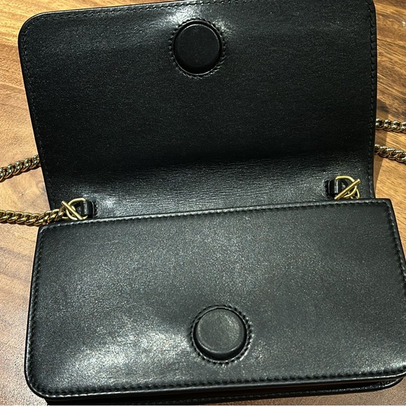 Gucci GG Marmont Chain Flap Bag Matelasse Leather Mini - Picture 3 of 13